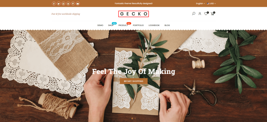 Gecko 5.0 - Responsive Shopify Theme